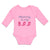 Long Sleeve Bodysuit Baby Mommy Is My B.F.F Boy & Girl Clothes Cotton