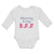 Long Sleeve Bodysuit Baby Mommy Is My B.F.F Boy & Girl Clothes Cotton