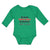 Long Sleeve Bodysuit Baby My Mom Thinks She's in Charge That's Cute Cotton
