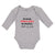 Long Sleeve Bodysuit Baby My Mom Thinks She's in Charge That's Cute Cotton