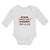 Long Sleeve Bodysuit Baby My Mom Thinks She's in Charge That's Cute Cotton