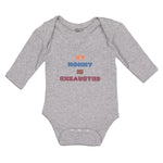 Long Sleeve Bodysuit Baby My Mommy Is Exhasusted Boy & Girl Clothes Cotton