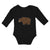 Long Sleeve Bodysuit Baby Teddy Bear Boy & Girl Clothes Cotton