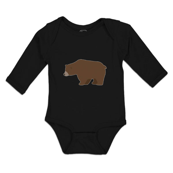 Long Sleeve Bodysuit Baby Teddy Bear Boy & Girl Clothes Cotton