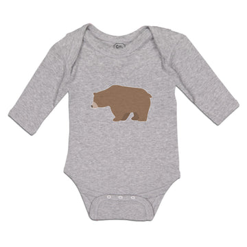 Long Sleeve Bodysuit Baby Teddy Bear Boy & Girl Clothes Cotton