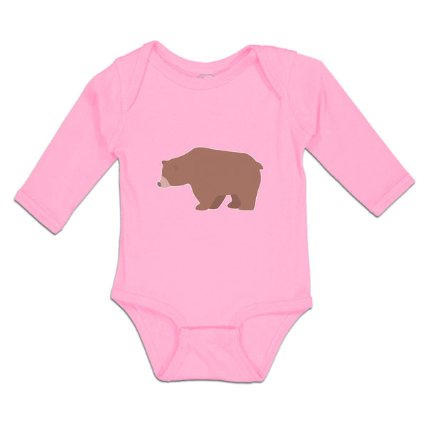 Long Sleeve Bodysuit Baby Teddy Bear Boy & Girl Clothes Cotton
