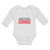 Long Sleeve Bodysuit Baby When I Grow up I Want to Be A Zombie Cotton