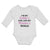 Long Sleeve Bodysuit Baby I'M My Daddy's Girls and My Mommy's World Cotton