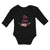 Long Sleeve Bodysuit Baby Big Sister with Wreath of Flowers Boy & Girl Clothes - Cute Rascals