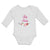 Long Sleeve Bodysuit Baby Big Sister with Wreath of Flowers Boy & Girl Clothes - Cute Rascals