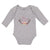 Long Sleeve Bodysuit Baby Big Sister with Wreath of Flowers and Deer Horns - Cute Rascals
