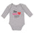 Long Sleeve Bodysuit Baby Big Sister Again with Heart and Arrow Cotton - Cute Rascals