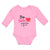 Long Sleeve Bodysuit Baby Big Sister Again with Heart and Arrow Cotton - Cute Rascals