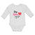 Long Sleeve Bodysuit Baby Big Sister Again with Heart and Arrow Cotton - Cute Rascals