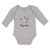 Long Sleeve Bodysuit Baby Angelina Your Name Cute Unicorn Boy & Girl Clothes - Cute Rascals