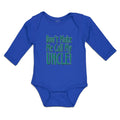 Long Sleeve Bodysuit Baby Don'T Make Me Call My Uncle! Boy & Girl Clothes Cotton