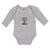 Long Sleeve Bodysuit Baby I Get My Muscles from My Uncle Boy & Girl Clothes