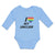 Long Sleeve Bodysuit Baby I Love My Uncles Boy & Girl Clothes Cotton