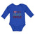 Long Sleeve Bodysuit Baby I Love My Crazy Uncle Boy & Girl Clothes Cotton