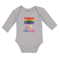 Long Sleeve Bodysuit Baby I Love My Gay Uncle Boy & Girl Clothes Cotton