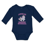 Long Sleeve Bodysuit Baby I Suck at Fantasy Football Boy & Girl Clothes Cotton