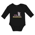 Long Sleeve Bodysuit Baby I'M Magical Boy & Girl Clothes Cotton