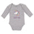 Long Sleeve Bodysuit Baby Lil Sis An Cute Unicorn Boy & Girl Clothes Cotton