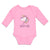 Long Sleeve Bodysuit Baby Lil Sis An Cute Unicorn Boy & Girl Clothes Cotton