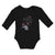 Long Sleeve Bodysuit Baby My Uncle Loves Me Lots & Lots Boy & Girl Clothes