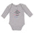 Long Sleeve Bodysuit Baby My Uncle Loves Me Lots & Lots Boy & Girl Clothes