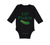 Long Sleeve Bodysuit Baby Lil Pickle Vegetables Boy & Girl Clothes Cotton