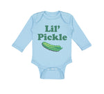 Long Sleeve Bodysuit Baby Lil Pickle Vegetables Boy & Girl Clothes Cotton