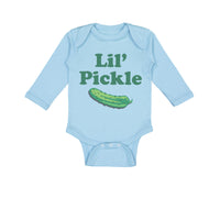 Long Sleeve Bodysuit Baby Lil Pickle Vegetables Boy & Girl Clothes Cotton