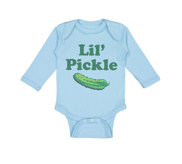 Long Sleeve Bodysuit Baby Lil Pickle Vegetables Boy & Girl Clothes Cotton