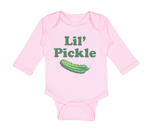 Long Sleeve Bodysuit Baby Lil Pickle Vegetables Boy & Girl Clothes Cotton