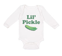 Long Sleeve Bodysuit Baby Lil Pickle Vegetables Boy & Girl Clothes Cotton