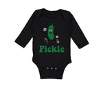 Long Sleeve Bodysuit Baby Pickle Vegetables Boy & Girl Clothes Cotton