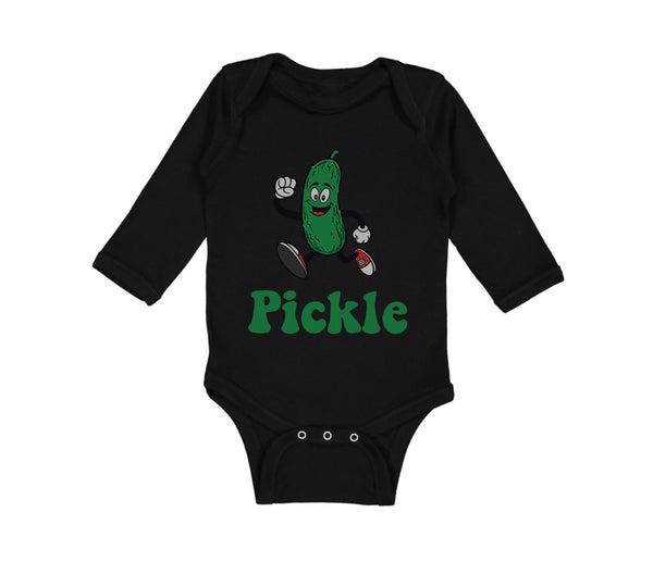 Long Sleeve Bodysuit Baby Pickle Vegetables Boy & Girl Clothes Cotton