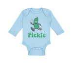 Long Sleeve Bodysuit Baby Pickle Vegetables Boy & Girl Clothes Cotton