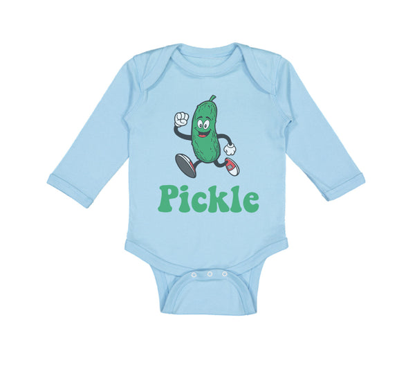 Long Sleeve Bodysuit Baby Pickle Vegetables Boy & Girl Clothes Cotton