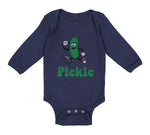 Long Sleeve Bodysuit Baby Pickle Vegetables Boy & Girl Clothes Cotton