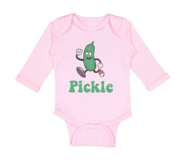 Long Sleeve Bodysuit Baby Pickle Vegetables Boy & Girl Clothes Cotton