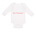 Long Sleeve Bodysuit Baby Got Pupusas El Salvador Funny Humor Boy & Girl Clothes