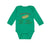 Long Sleeve Bodysuit Baby Chicago Style Image of A Hot Dog Funny Humor Cotton - Cute Rascals