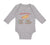 Long Sleeve Bodysuit Baby Chicago Style Image of A Hot Dog Funny Humor Cotton - Cute Rascals