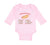 Long Sleeve Bodysuit Baby Chicago Style Image of A Hot Dog Funny Humor Cotton - Cute Rascals