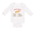 Long Sleeve Bodysuit Baby Chicago Style Image of A Hot Dog Funny Humor Cotton - Cute Rascals
