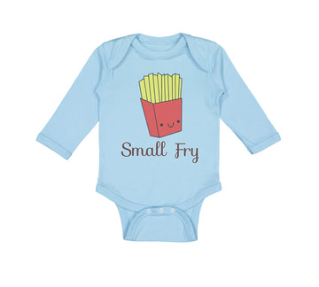 Long Sleeve Bodysuit Baby Small Fry Funny Humor Boy & Girl Clothes Cotton