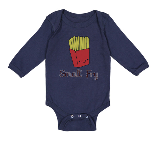 Long Sleeve Bodysuit Baby Small Fry Funny Humor Boy & Girl Clothes Cotton