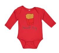 Long Sleeve Bodysuit Baby Small Fry Funny Humor Boy & Girl Clothes Cotton